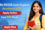 DSSSB Junior Engineer Recruitment 2026