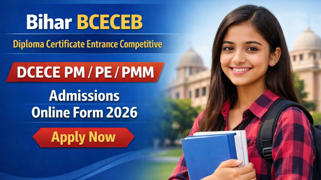 Bihar DCECE Admissions Online Form 2026