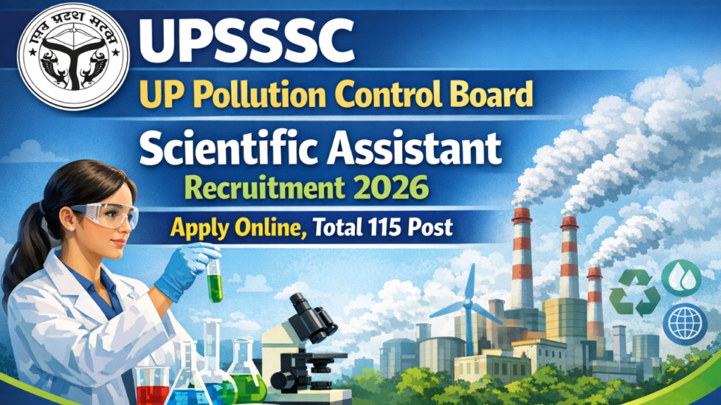 UPSSSC UP Pollution Control Board Recruitment 2026